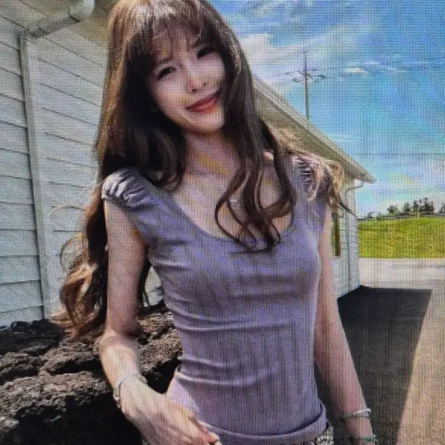 (해외배송)퍼브 민소매 티셔츠 오프숄더 3컬러