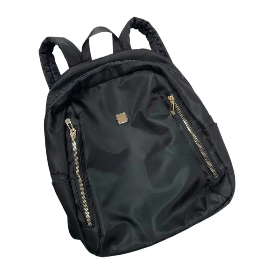 피에르 가르뎅 Pierre Cardin 블랙 나일론 백팩
