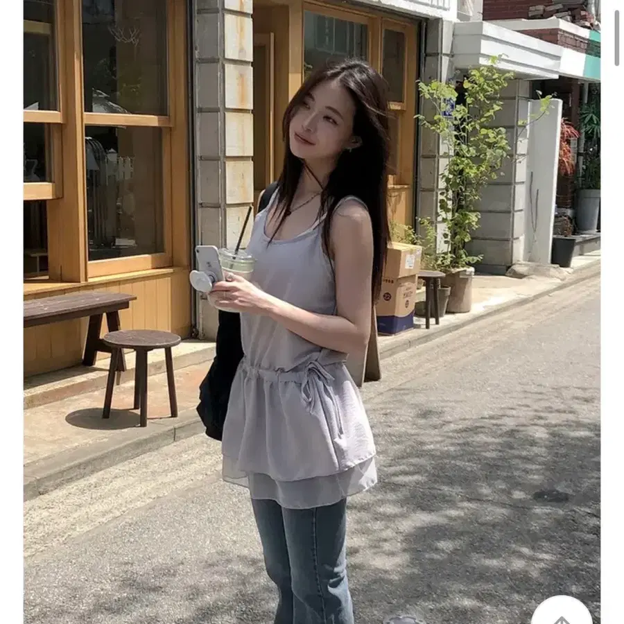 니어웨어 레이어드 원피스