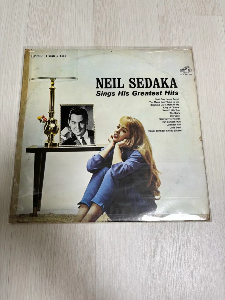 [78년 초판/가요팝] 닐 세다카(Neil Sedaka) 히트곡집 LP (Oh! Carol 수록)