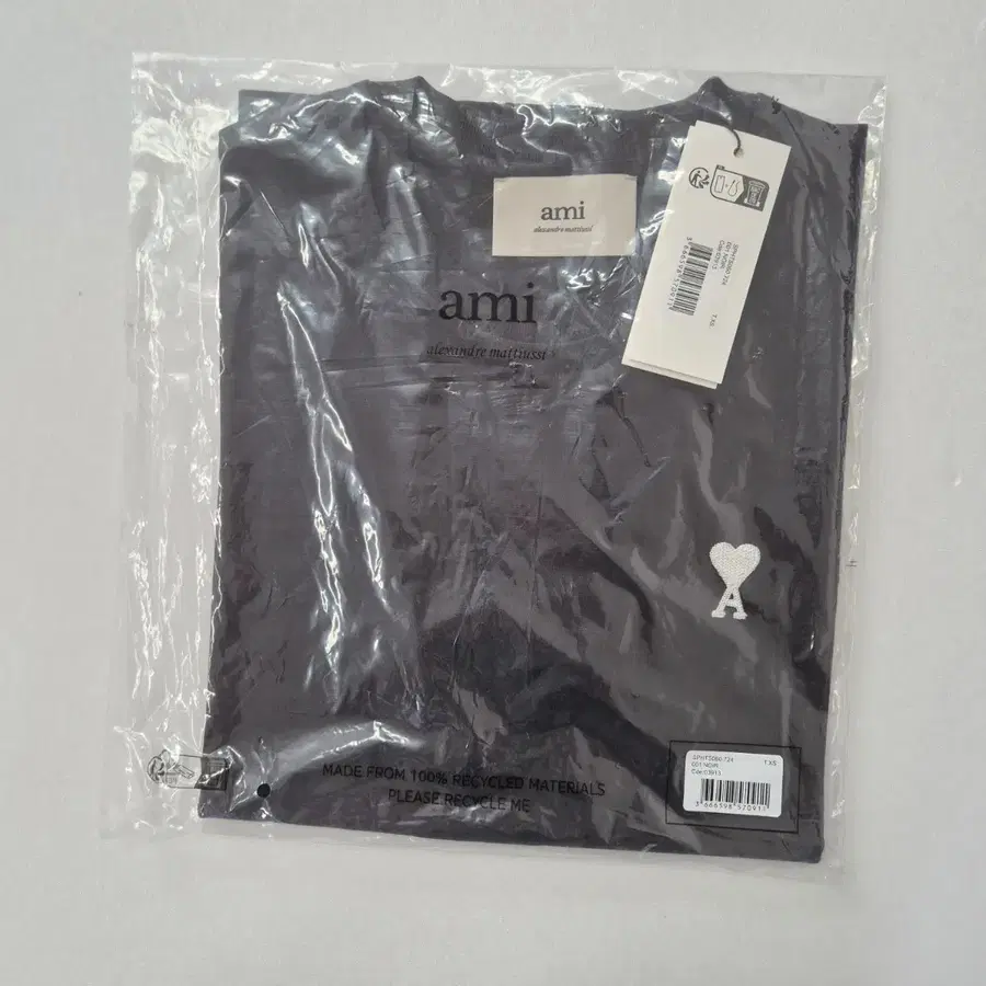 아미 모노하트 블랙 xs