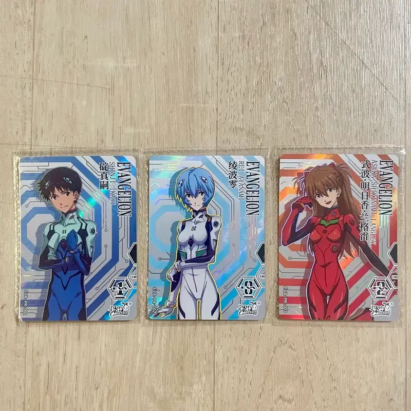 3종 일괄) 카요우 카유 에반게리온 프로모 카드