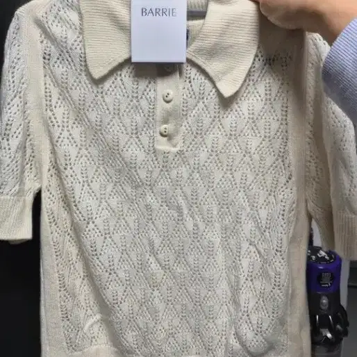 베리 barrie 니트 반팔