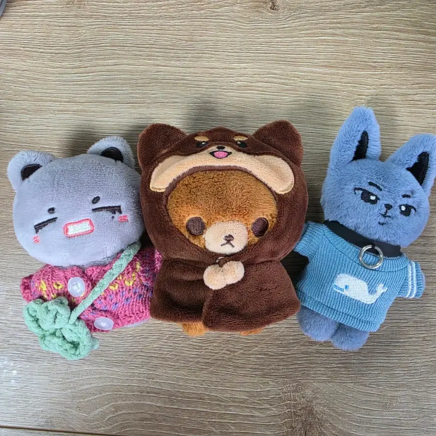 [급처] 울찌니, 태곰곰, 뷔냥이 10cm 옷 포함