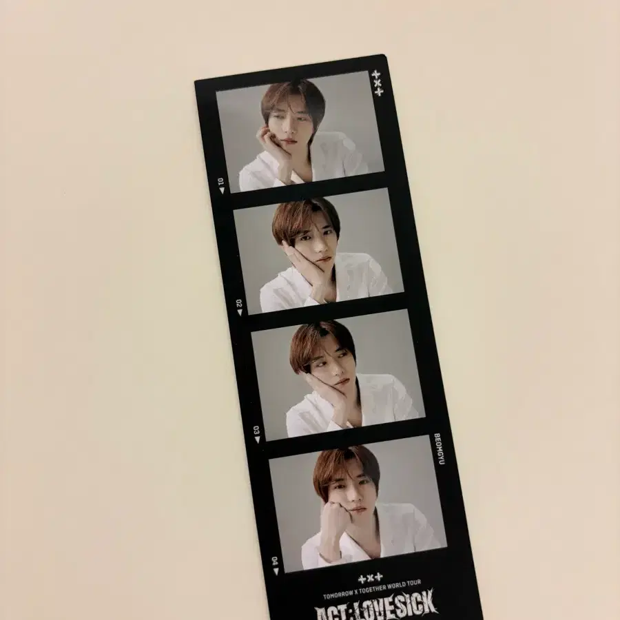 투바투 범규 인생네컷 콘서트 굿즈