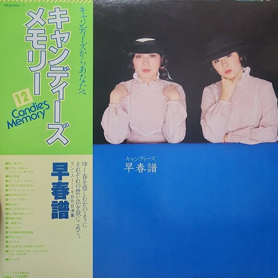 캔디즈 Candies best 2Lp