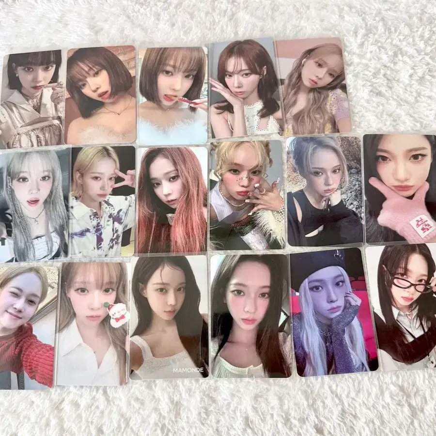 에스파 포카 포토카드 일괄판매 윈터 카리나 닝닝