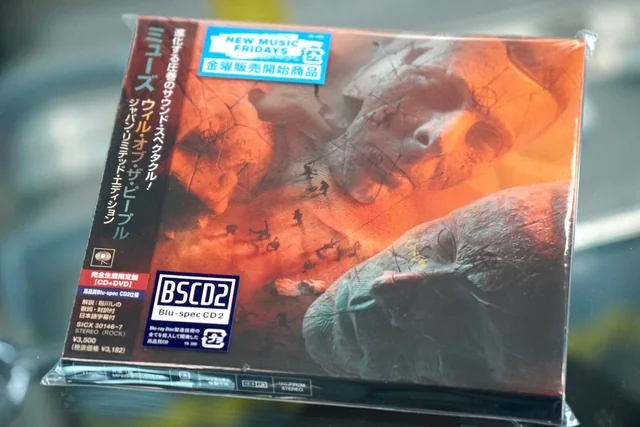 뮤즈(Muse) 9집 Will Of The People 일본반 + DVD(뮤비)