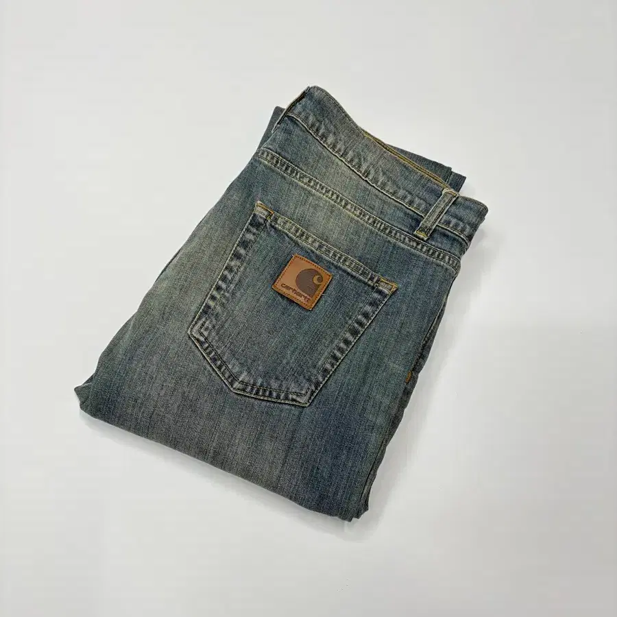 (32) Carhartt 칼하트 빈티지 리벨 스트레이트 데님 팬츠 청바지