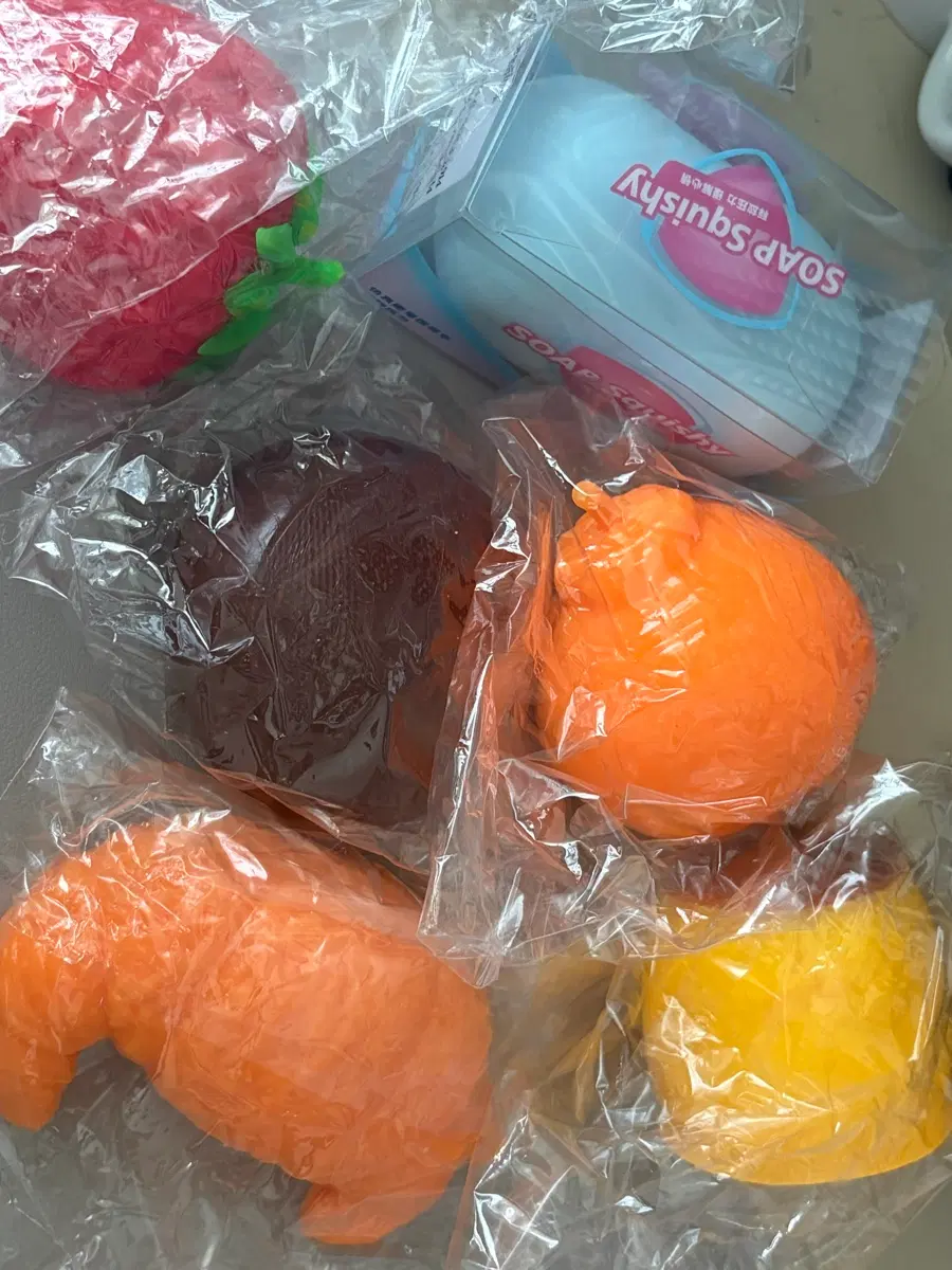 크런치 말랑이 슬랑이 타오바오 샤오홍슈 핀둬둬 비누 딸리 초코파이 푸딩 크루아상 한라봉 호빵