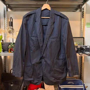 80 ~ 90S WORKSHOP BY 요지야마모토 견장 원버튼 자켓 L XL
