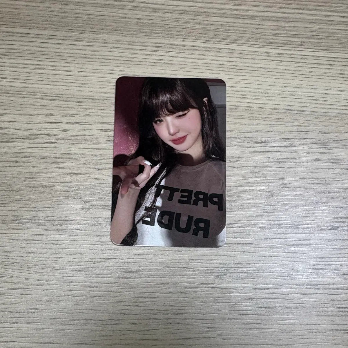 아이브 시크릿 장원영 포카