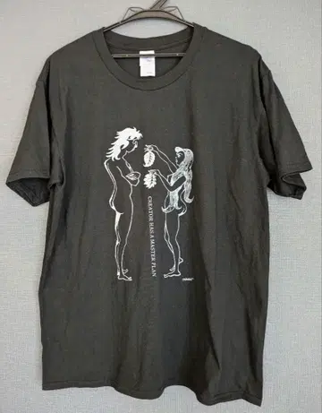 FRAGMENT MORO TADASHI ADAM AND EVE T-셔츠