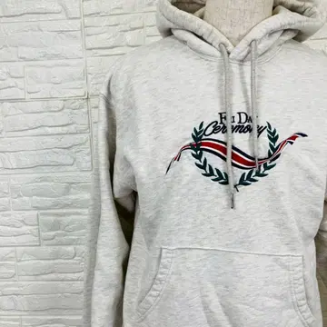 ROMANTIC CROWN 후드티 라이트 그레이 M 사이즈 [ F-8721 ]