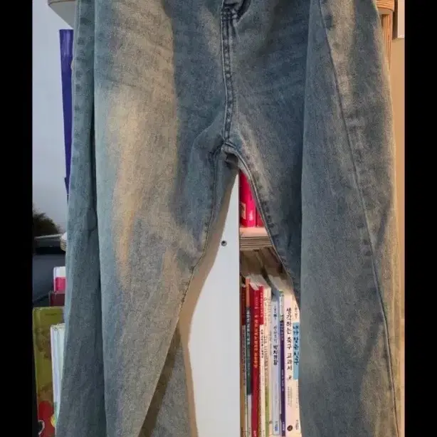 빈티지 워싱 (엄~~~청 와이드) 데님 팬츠