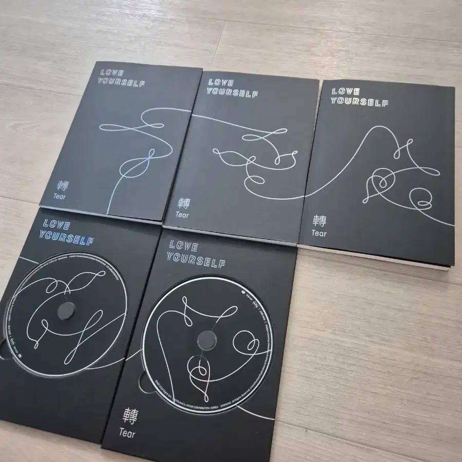 방탄소년단 LOVE YOURSELF TEAR CD 앨범 3종 세트
