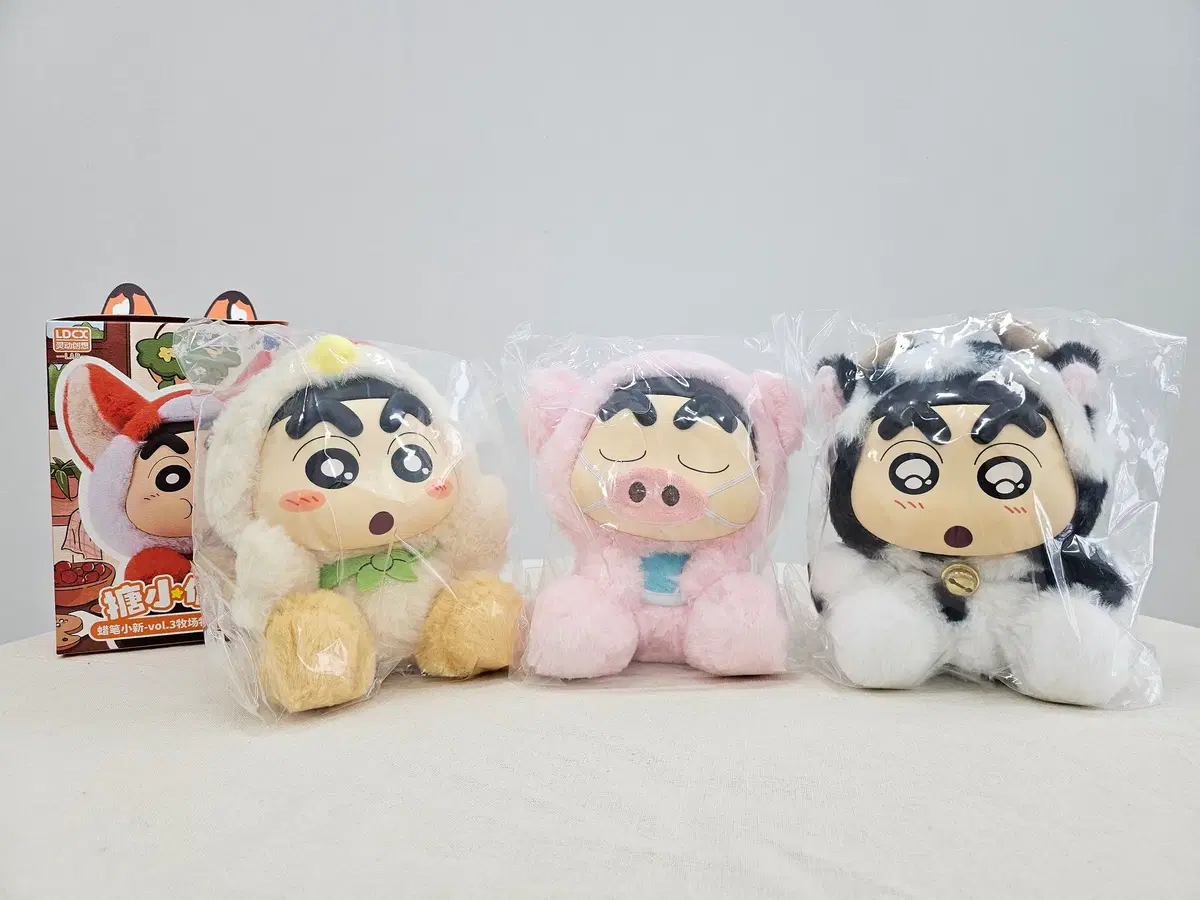 LDCX 짱구는 못말려 목장 이야기 시리즈 3종 짱부부 짱구라부부
