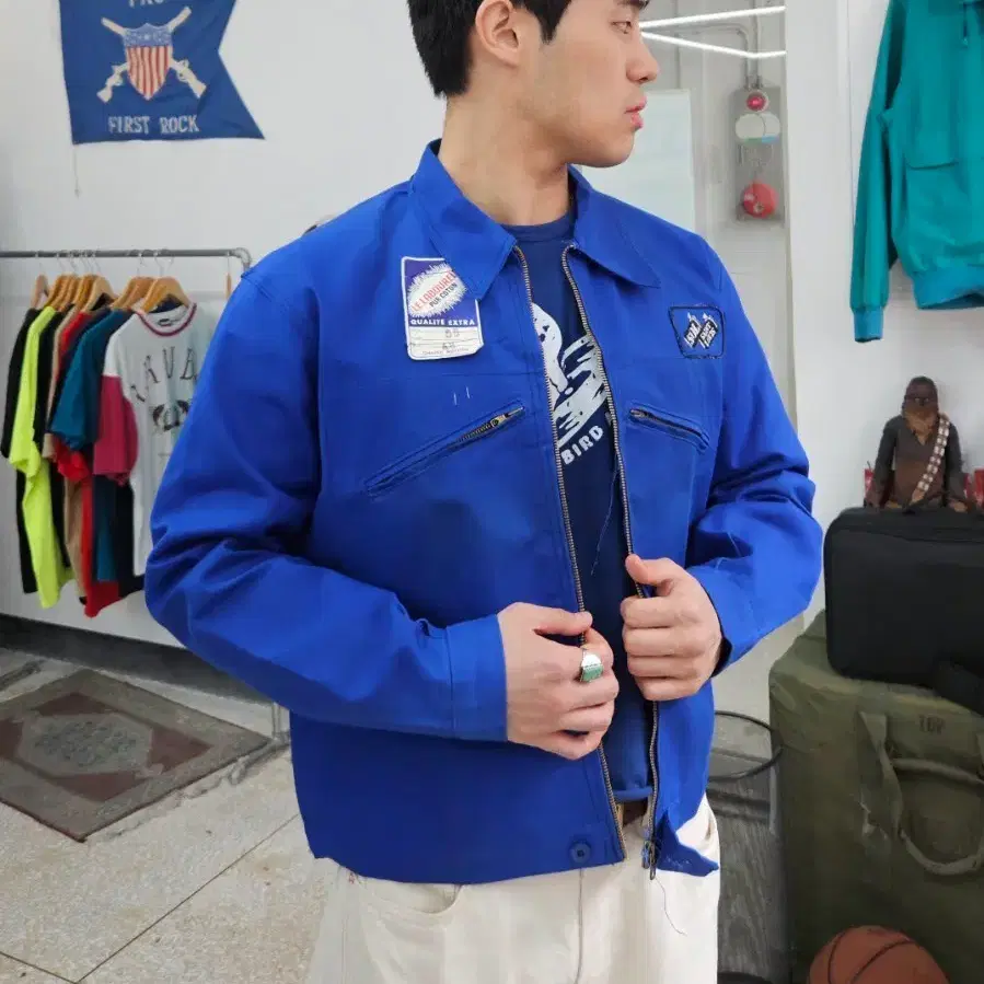 1960s 르라부어 프렌치 워크자켓 데드스탁 XL 55
