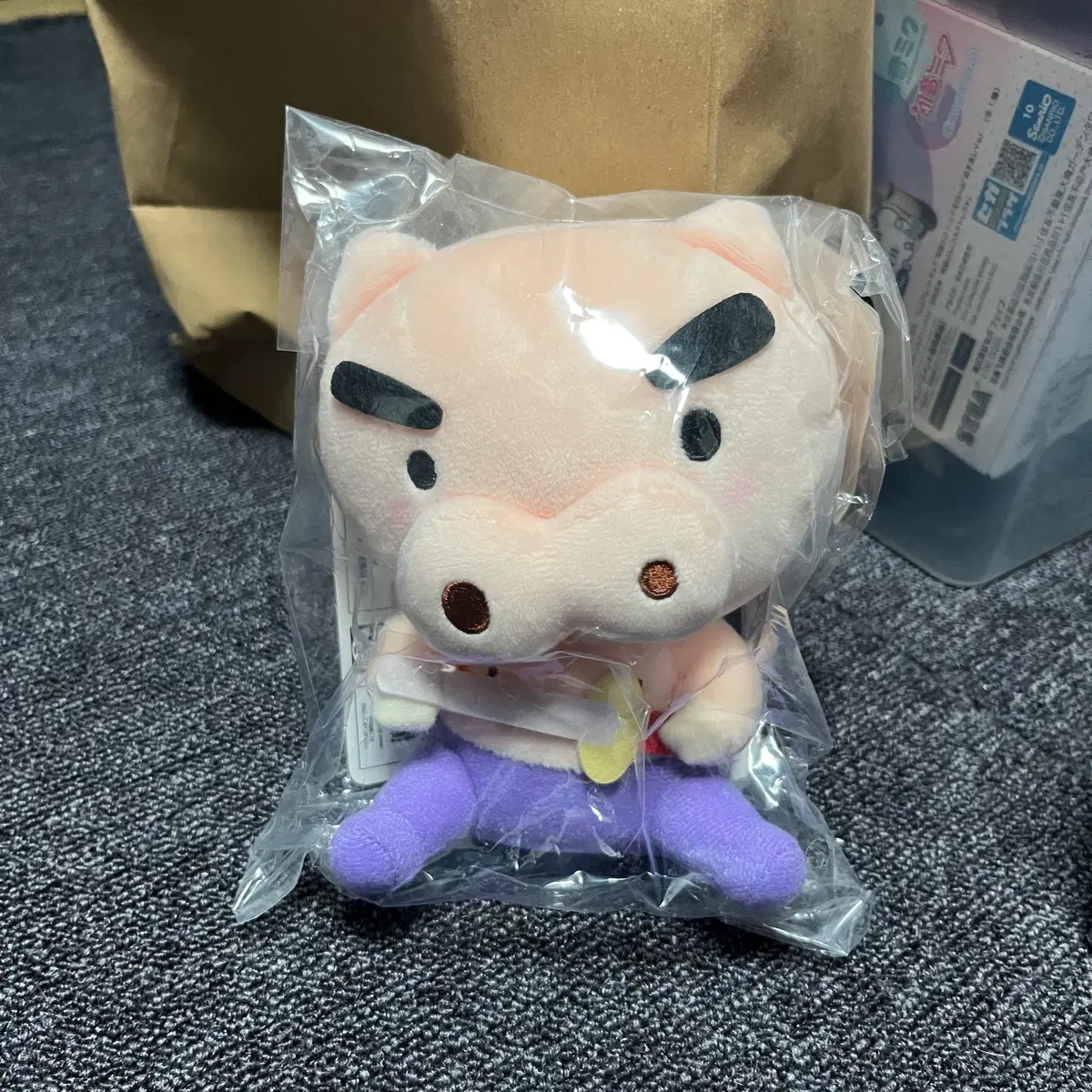 짱구 제일복권 a상 부리부리몬 인형