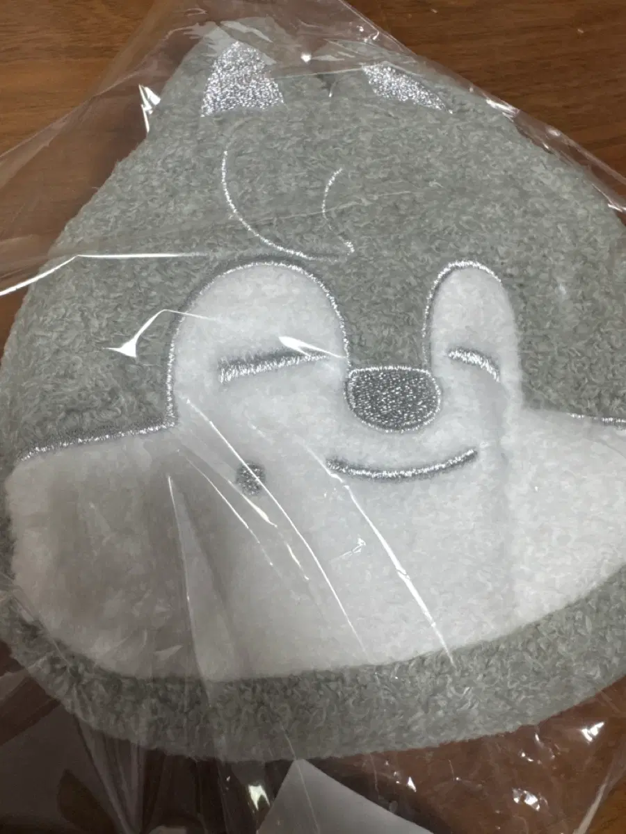 스키주 리버서블 페이스 파우치 울프찬
