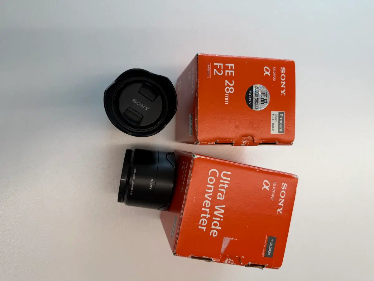 소니 28mm F2 + 광각 컨버터