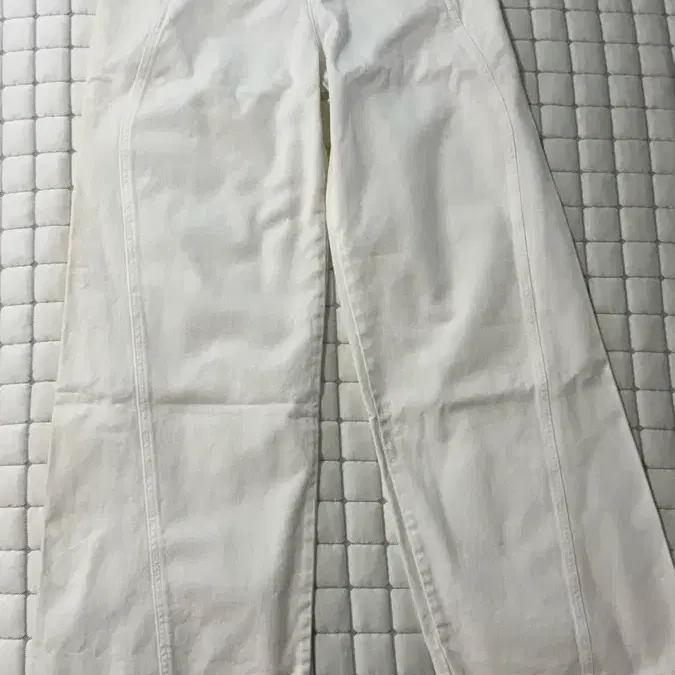 ZARA 화이트 와이드 데님 팬츠 26