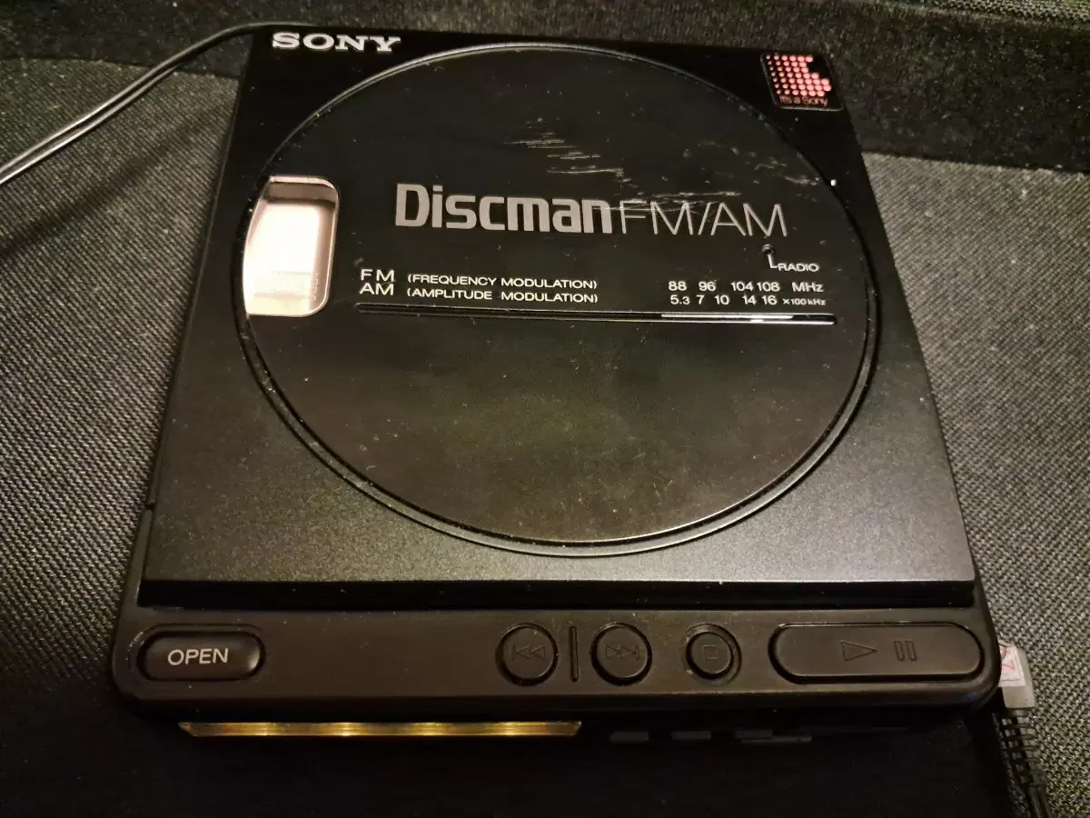 소니 discman 디스크맨d-t4