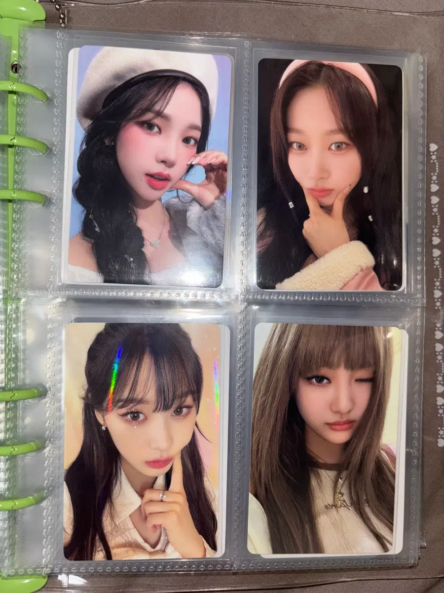 에스파 포토카드 일괄 판매 급처 윈터 카리나 닝닝 지젤