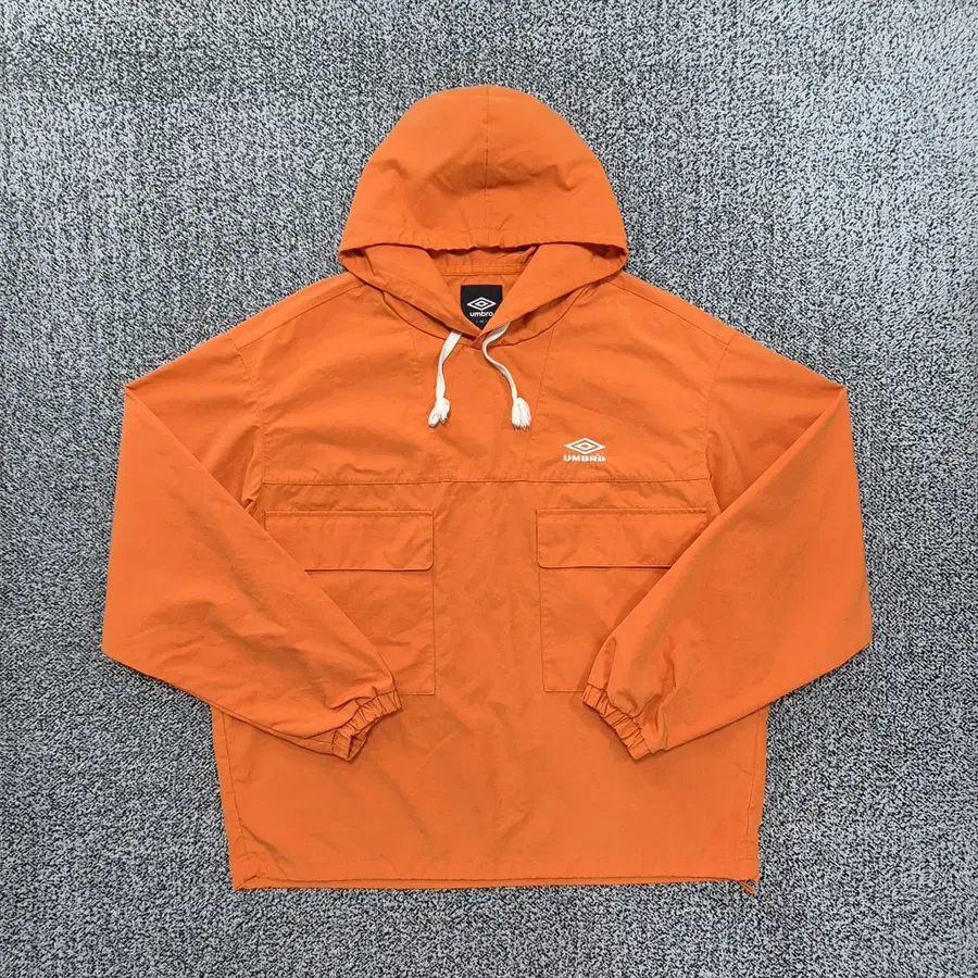 빈티지9. 엄브로 Umbro 로고 자수 후드 아노락 바람막이