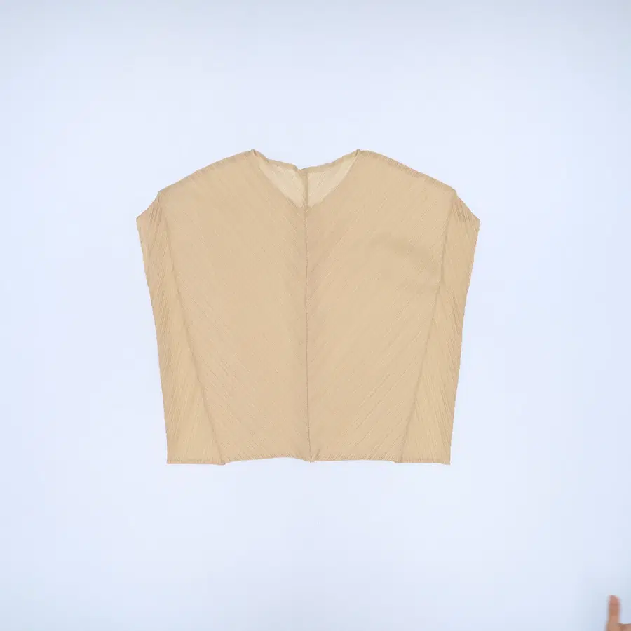 F 빈티지 플리츠 블라우스 0715M2