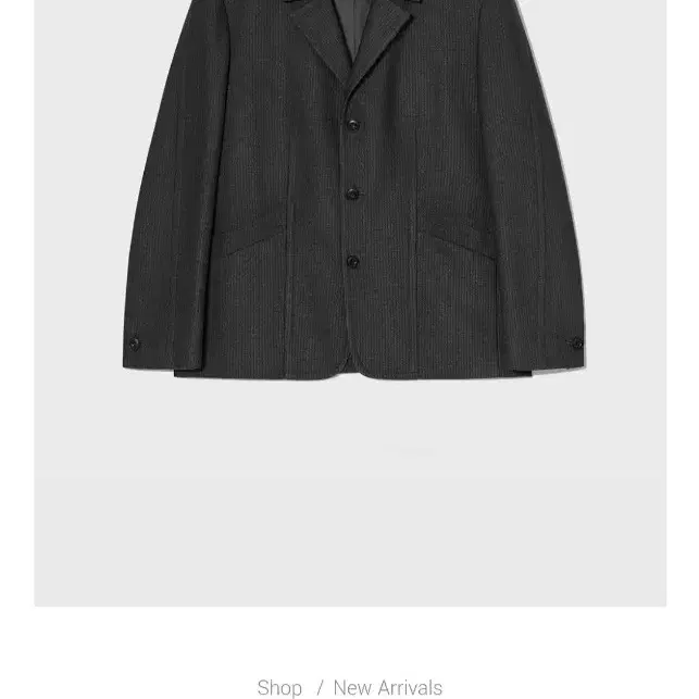 아워스코프 블레이저 챠콜 2size