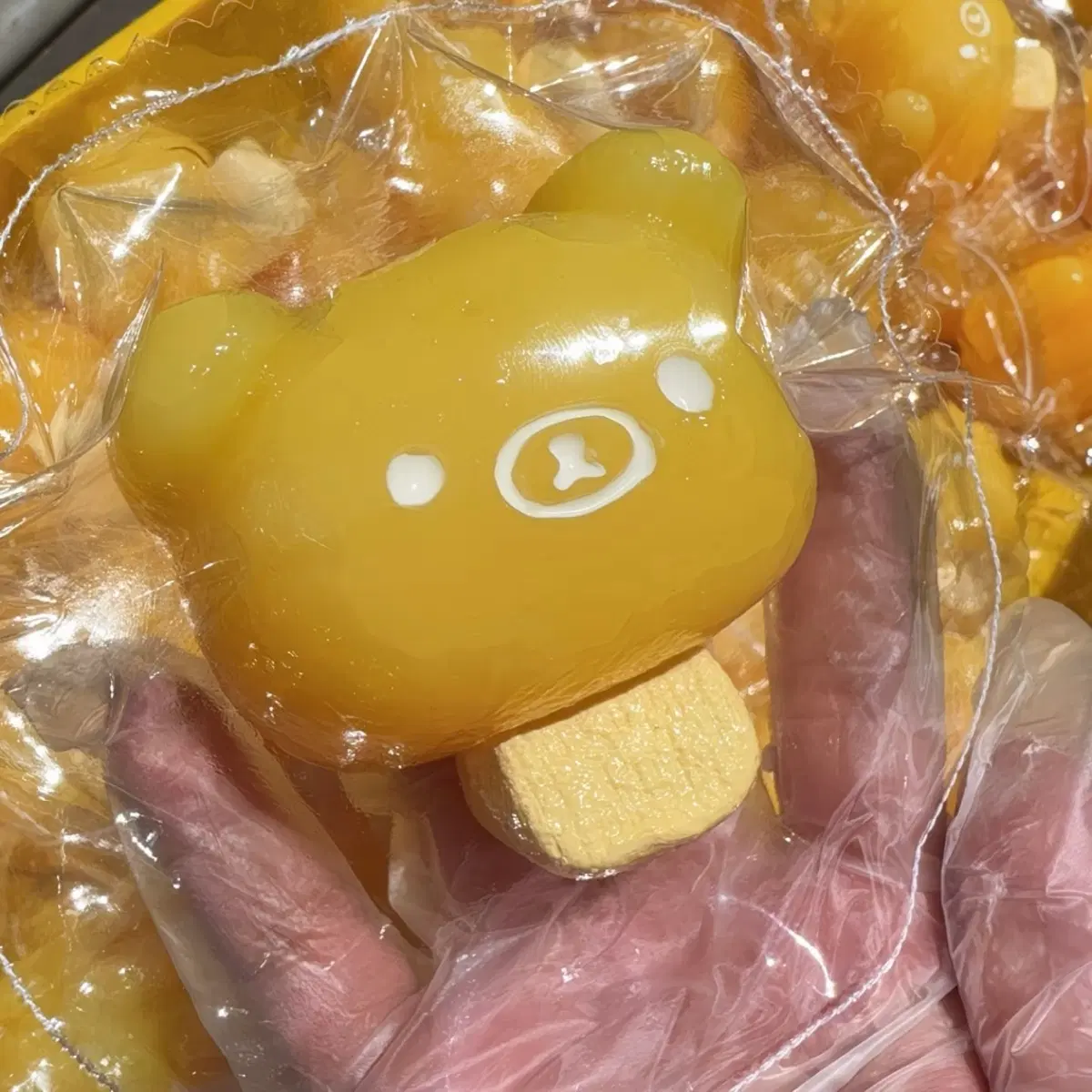 오렌지바 아이스쿠마 오렌지맛 리락쿠마 수제 말랑이 꺼만말 스퀴시 폼푸샵 샤오홍슈 타바