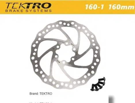 TEKTRO 자전거 디스크 브레이크패드 160MM