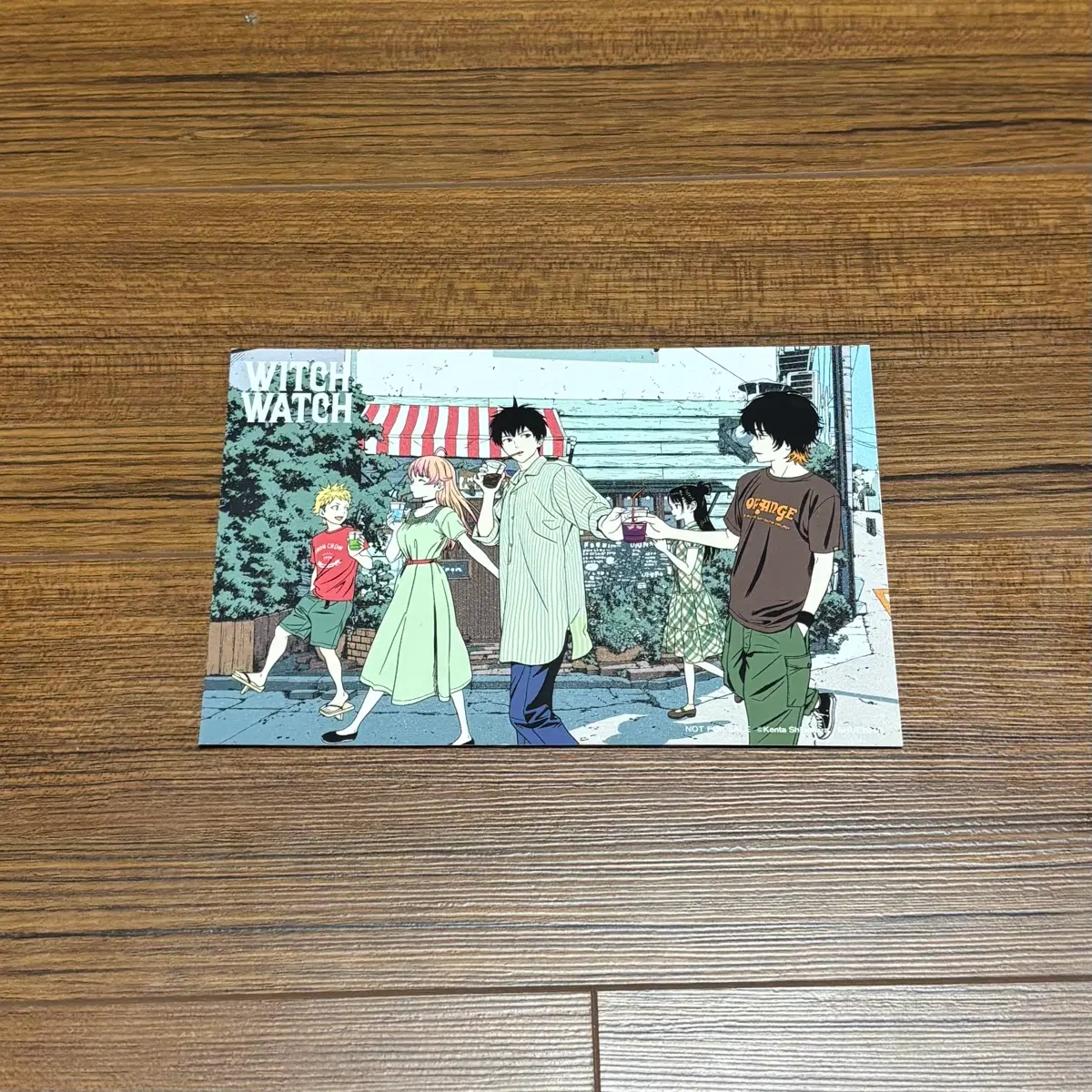 위치워치 원화 일러스트 카드 엽서 지류 굿즈 특전