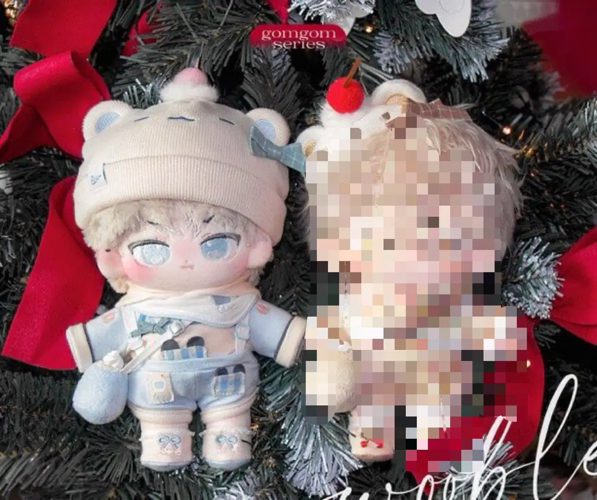 우블 곰곰 시리즈 소다 20cm 인형옷