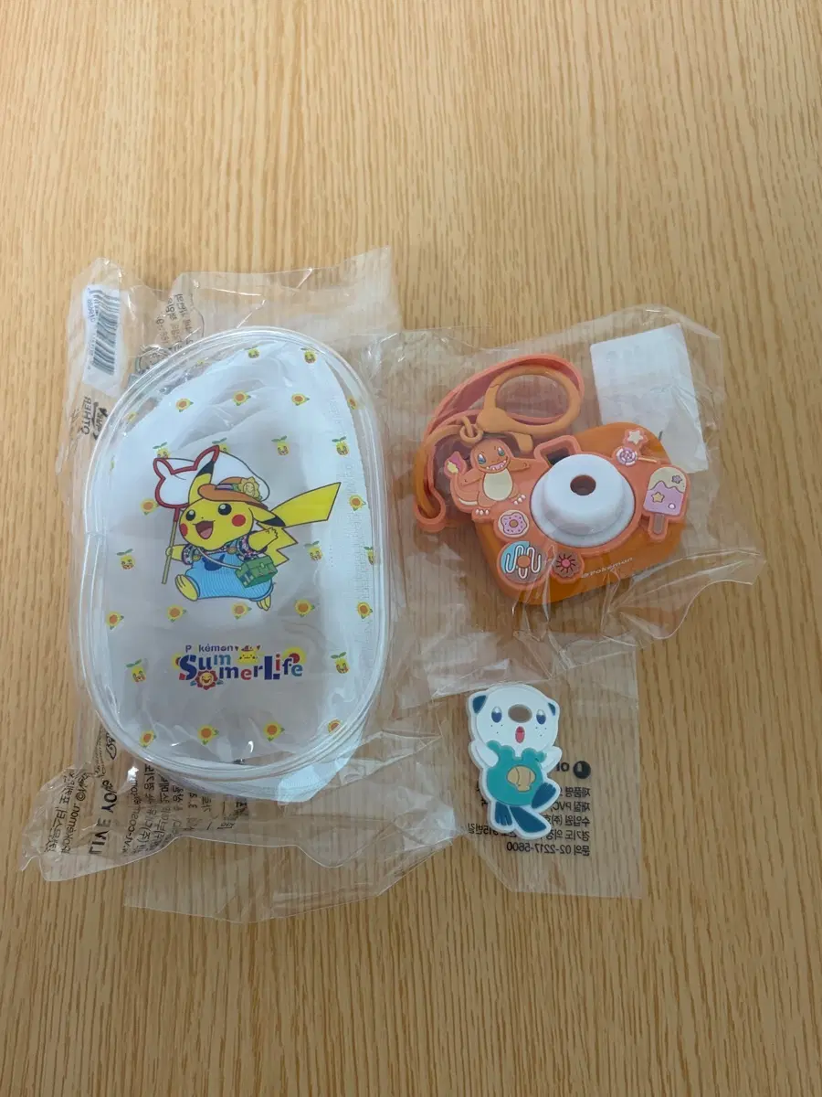 (일괄) 오쏘몰 파이리 카메라 + 마그넷 + vt 포켓몬 파우치 키링 올리브영