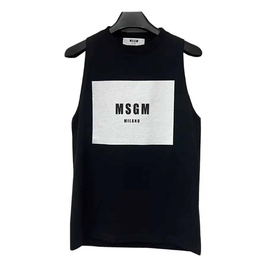 MSGM 엠에스지엠 로고 슬리브리스 나시 M