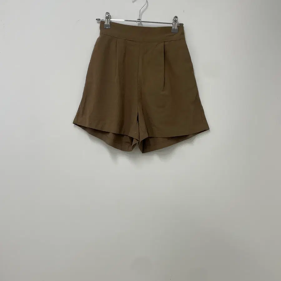 빈티지 브라운 와이드 팬츠 쇼츠
