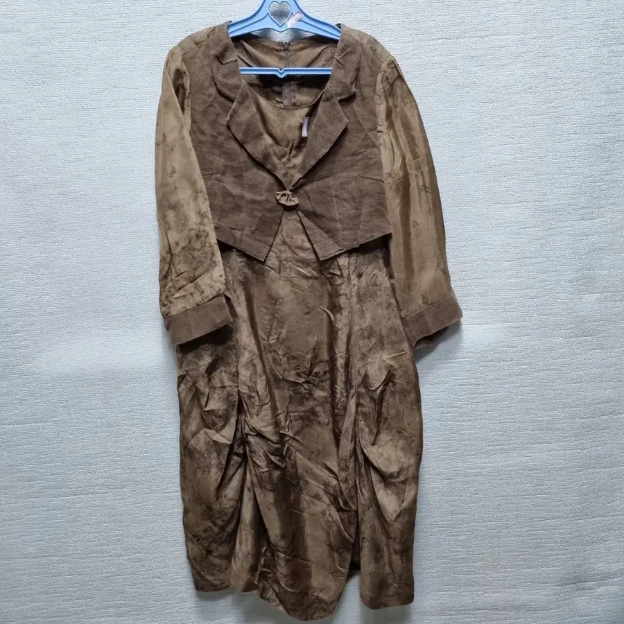 z313 인견 롱 원피스