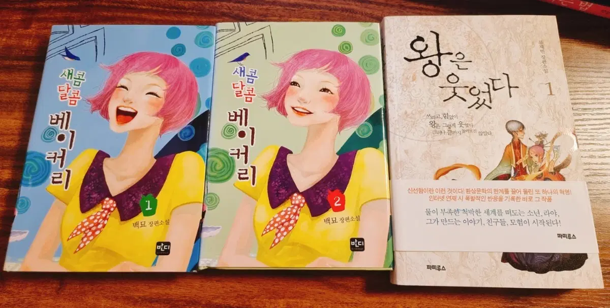 소설 판매 백묘 왕은 웃었다