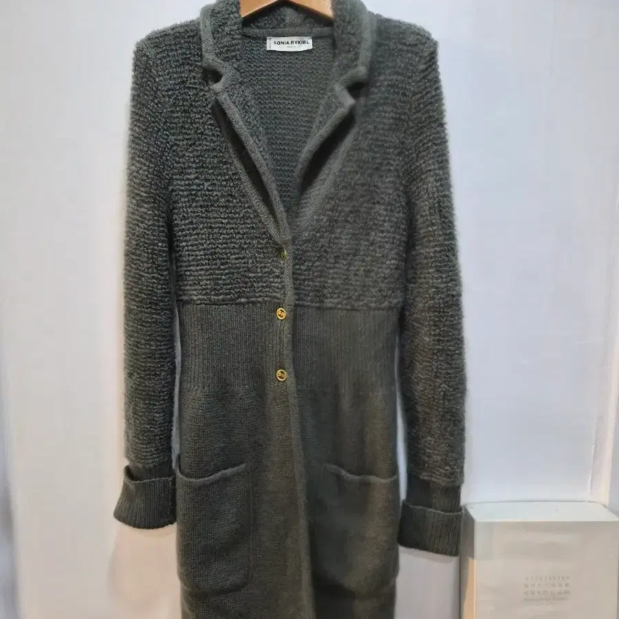 40) SONIA RYKIEL 소니아 리키엘 니트 롱 가디건 팝니다