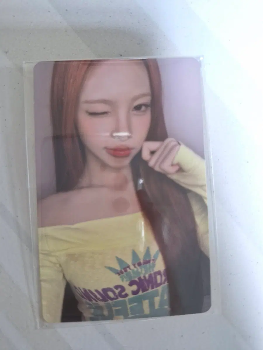 하츠투하츠 특전포카 교환구해요(지우or유하)