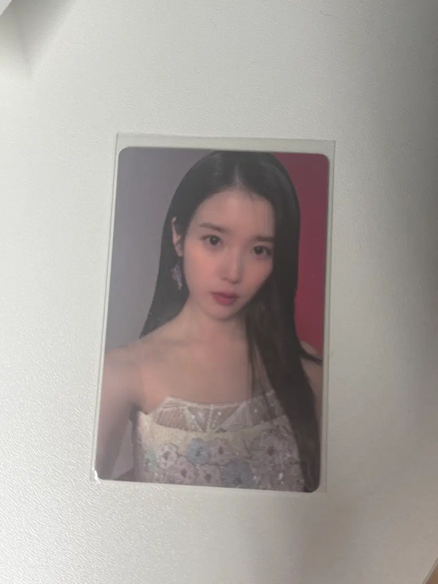아이유 팝업 포카