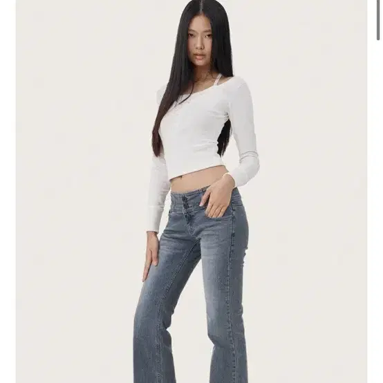 클리시어 90 빈티지 스트레이트 진 s