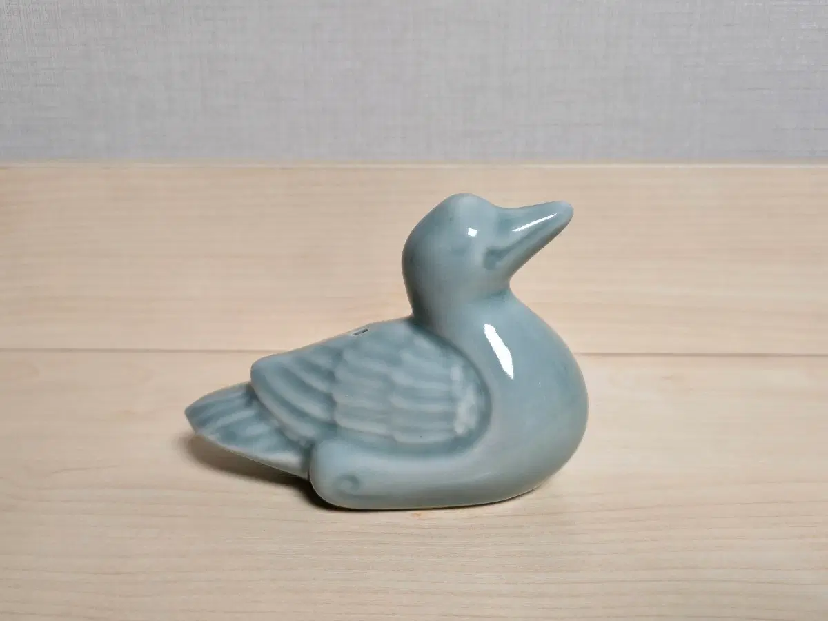 청자 오리 연적