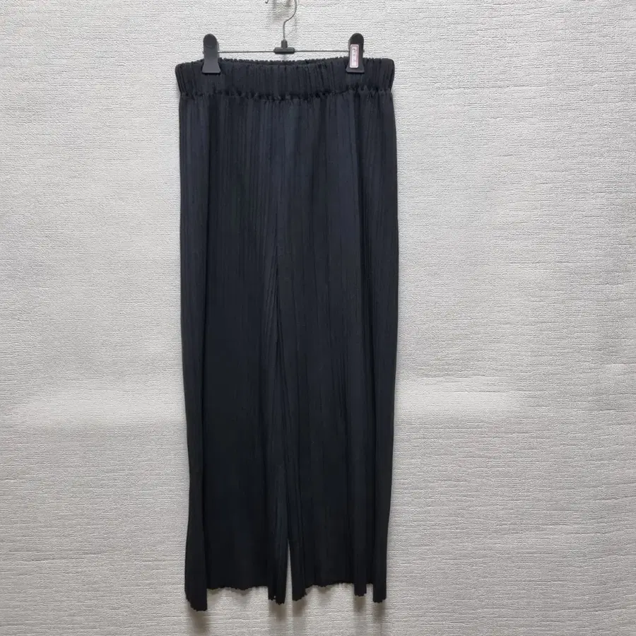 z328 플리츠 와이드 팬츠