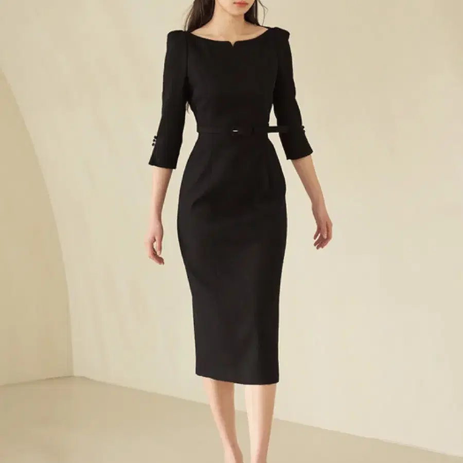 플로움 다이애나 원피스 (flowoom classic diana dress) 블랙 xs