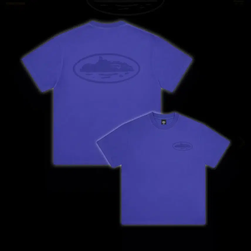 L）コルテーズアイランドノックアウト半袖Tシャツブルーcorteiz