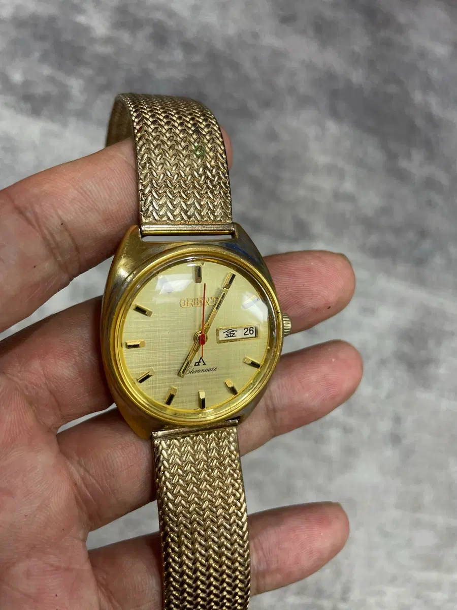 80s ORIENT vtg 금장 오토메틱