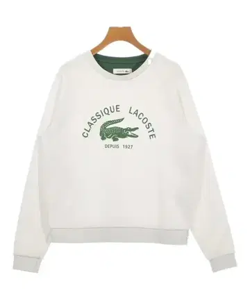 LACOSTE 여성용 맨투맨